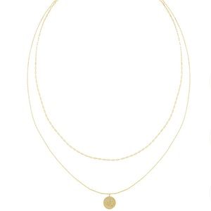 Gold Layered Sagittarius Necklace